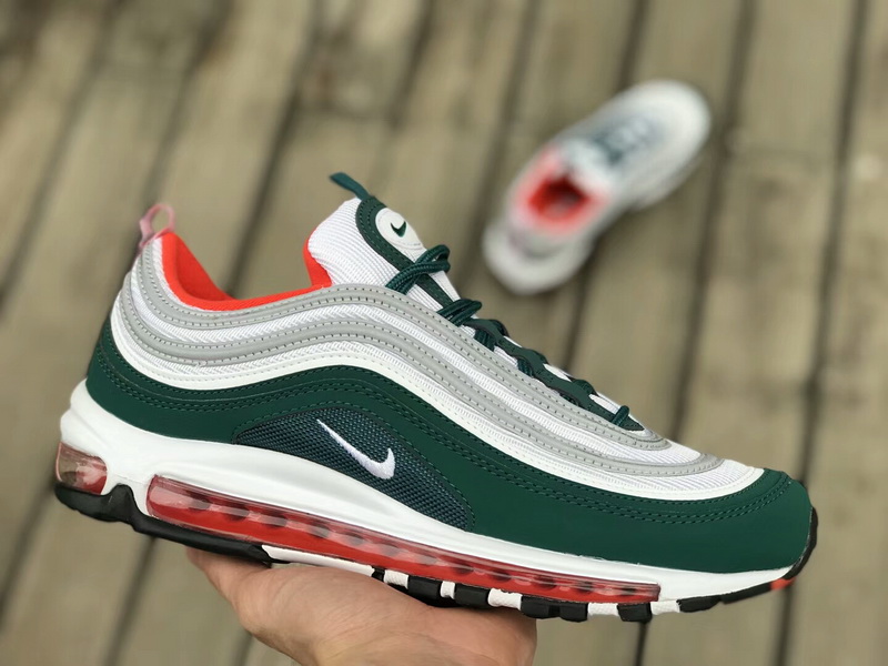 Authentic Nike Air Max 97 White-Green